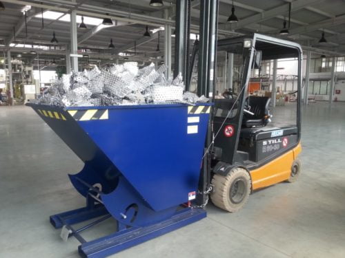 Nagibni kontejner 1100L