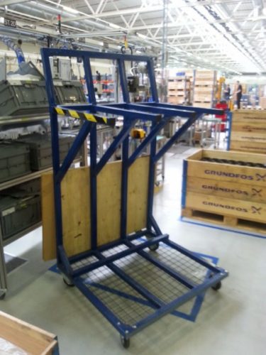 Transportna kolica za prevoz frejmova