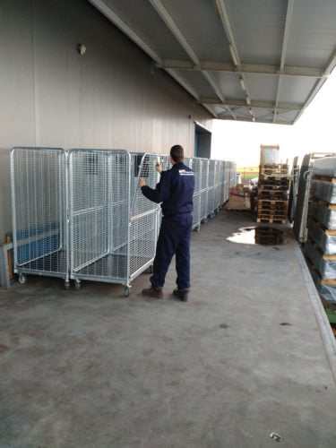 Mrežasta kolica, za pakete i robu