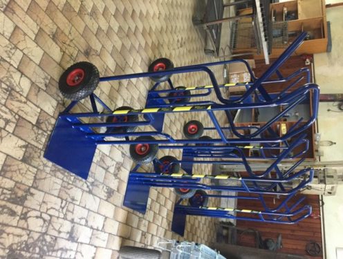 Kolica za transport gajbi i kutija