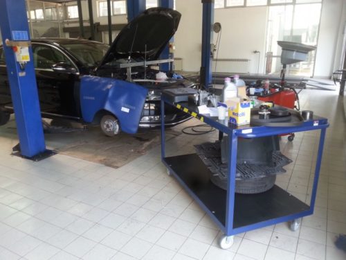 Kolica za dijagnostiku, kolica za alat