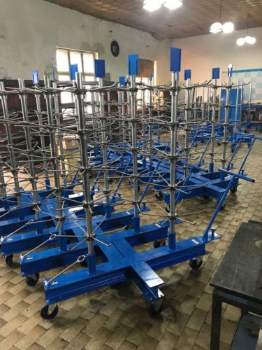 Avito - kolica za odlivke turbina